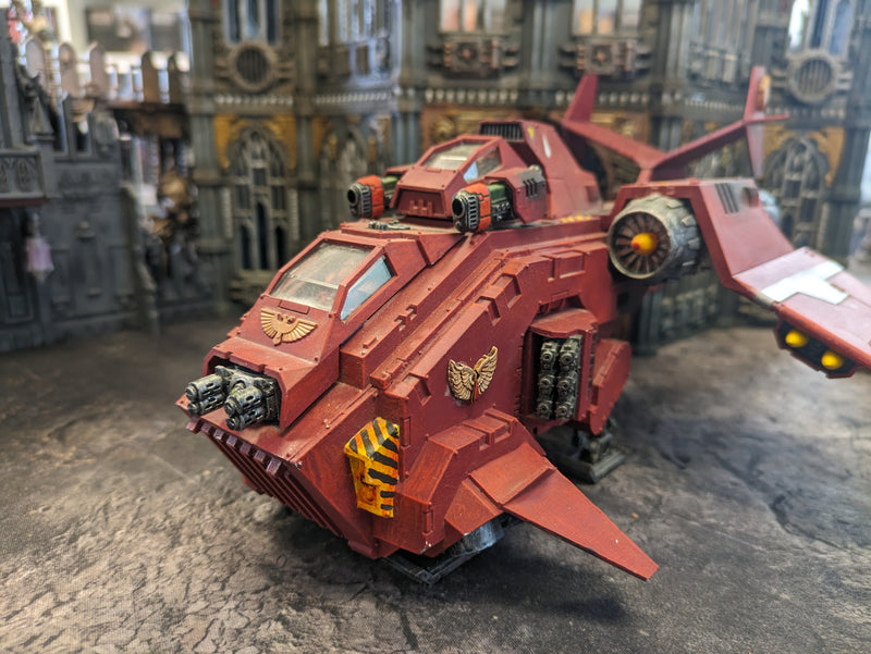 Warhammer 40k: Space Marine Blood Angels Stormraven Gunship (AU023)