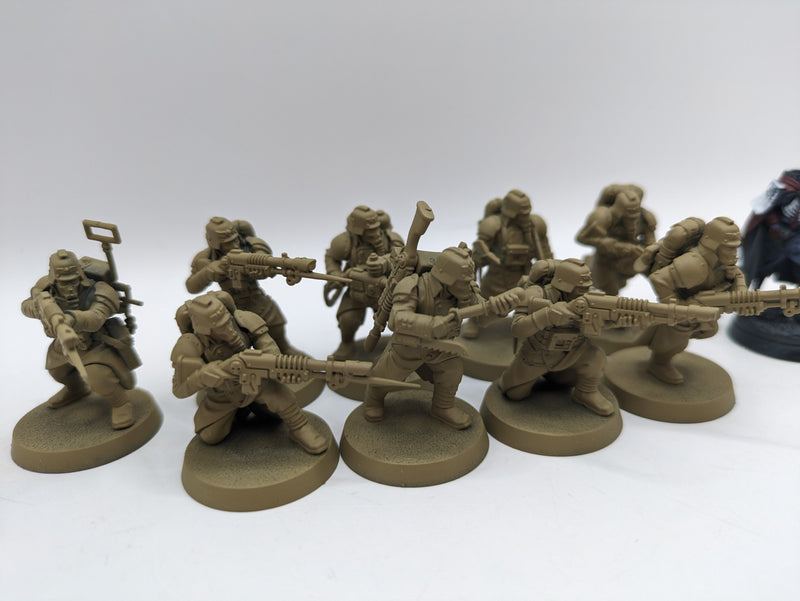 Warhammer 40k: Astra Militarum Death Korps of Krieg Veterans and Quartermaster (AL063)