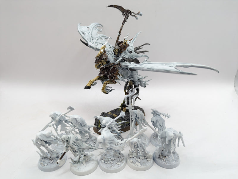 Age of Sigmar: Nighthaunt Reikenor the Grimhailer and Chainrasps (AW222)