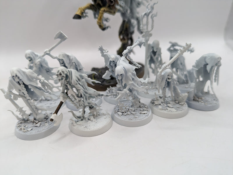 Age of Sigmar: Nighthaunt Reikenor the Grimhailer and Chainrasps (AW222)