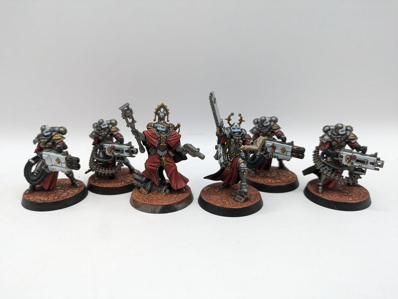 Warhammer 40k: Adepta Sororitas Retributors and Canoness - Well Painted (AW191)