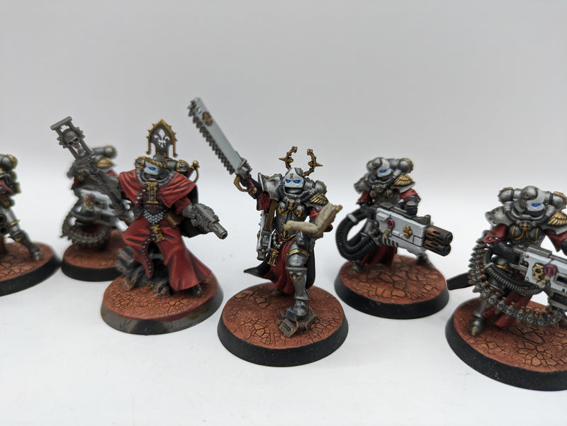 Warhammer 40k: Adepta Sororitas Retributors and Canoness - Well Painted (AW191)