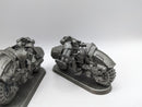 Warhammer 30/40k: Space Marine Forgeworld Outrider Bikes (BA130)