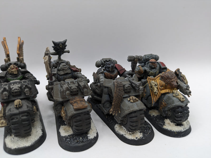 Warhammer 40k: Space Marines Space Wolves Bikes Bundle (AJ115)