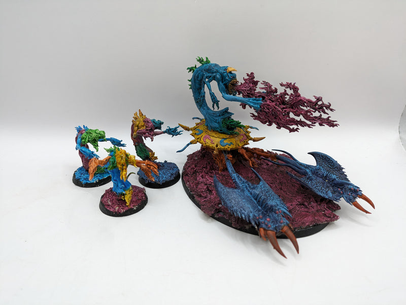 Age of Sigmar: Disciples of Tzeentch Exalted Flamer Chariot and Flamers of Tzeentch (AI101)