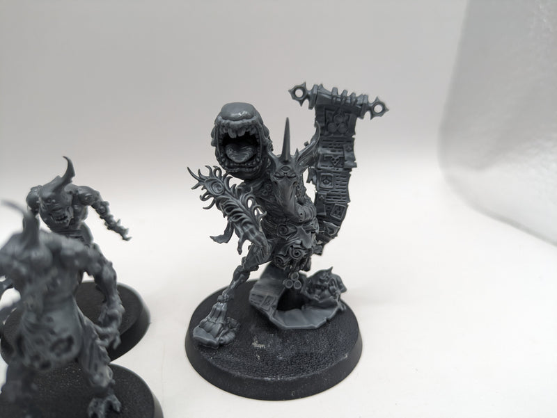 Age of Sigmar: Maggotkin of Nurgle Plaguebearers and Spoilpox Scrivener (AH096)