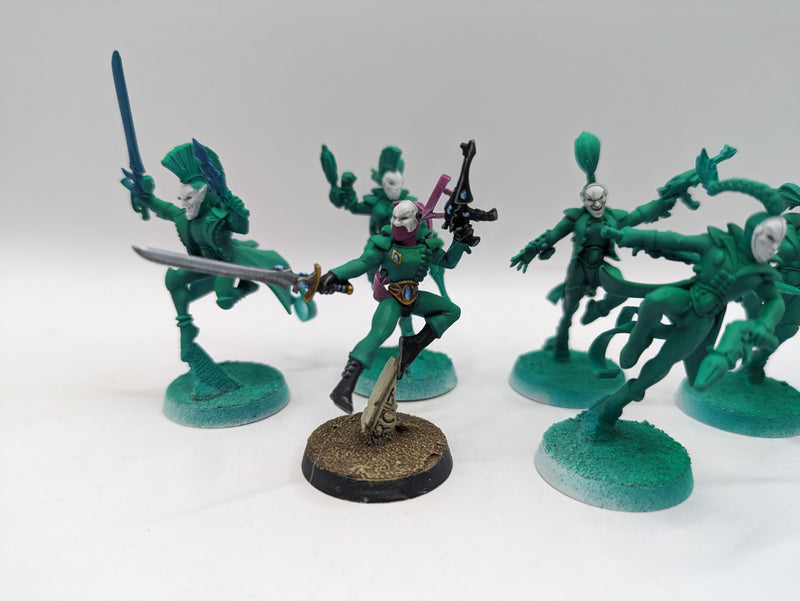 Warhammer 40k: Aeldari Harlequin Troupe, Death Jester and Shadowseer (AW171)