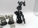 Warhammer 40k: Ork Metal Nobz and Banner (AA165)
