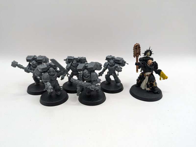 Warhammer 40k: Space Marine Blood Angels Death Company and Chaplain (AZ142)