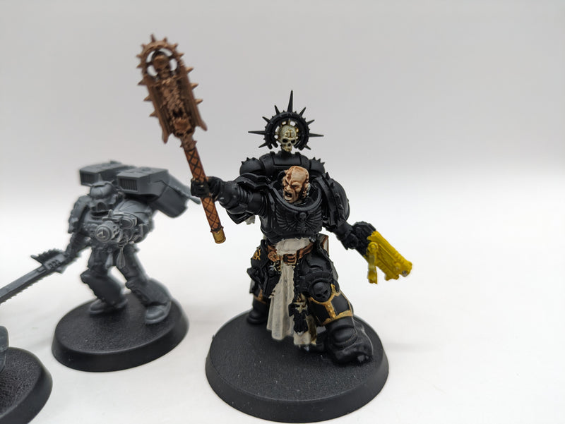 Warhammer 40k: Space Marine Blood Angels Death Company and Chaplain (AZ142)