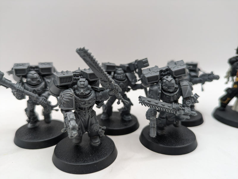 Warhammer 40k: Space Marine Blood Angels Death Company and Chaplain (AZ142)