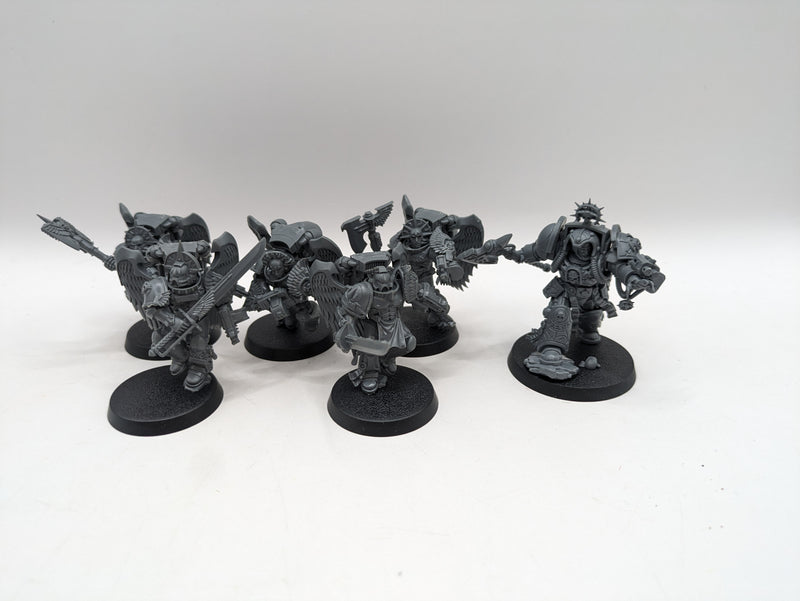 Warhammer 40k: Space Marine Blood Angels Sanguinary Guard and Terminator Librarian (AA073)