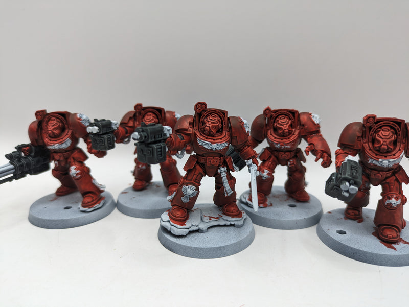 Warhammer 40k: Space Marine Blood Angels Terminator Squad (BC029)