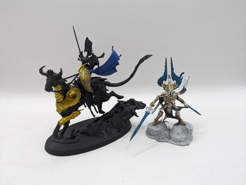 Age of Sigmar: Lumineth Realm-lords Vanari Lord Regent and Light of Eltharion (AW014)