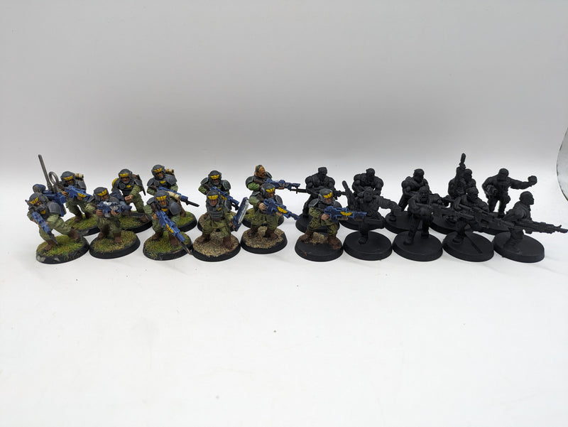 Warhammer 40k: Astra Militarum Cadian Shock Troops and Catachan Fighters (AT108)