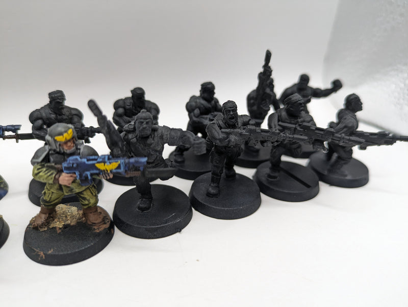 Warhammer 40k: Astra Militarum Cadian Shock Troops and Catachan Fighters (AT108)