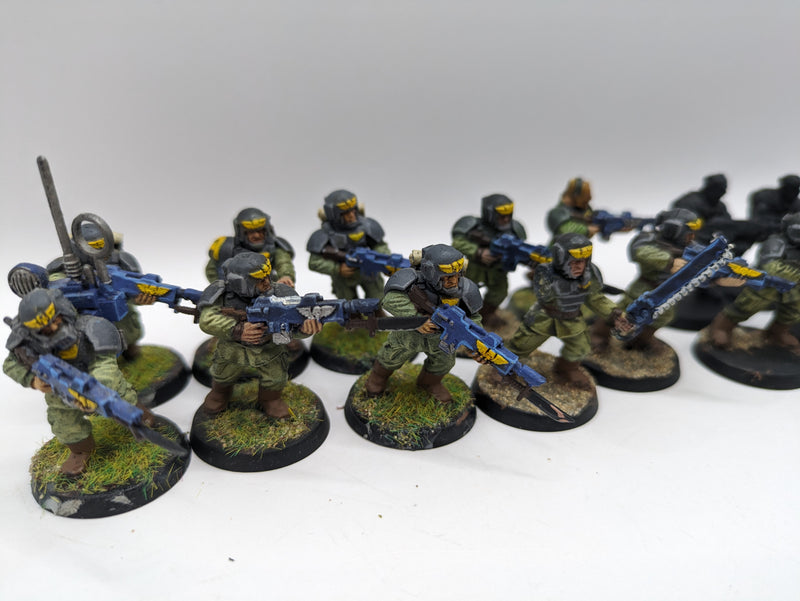 Warhammer 40k: Astra Militarum Cadian Shock Troops and Catachan Fighters (AT108)