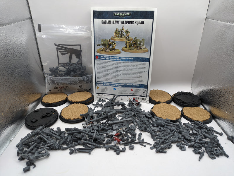 Warhammer 40k: Astra Militarum Heavy Weapon Teams Big Bundle (AD087)