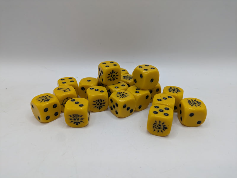 Warhammer Horus Heresy: Imperial Fist Legion Dice (AW061)