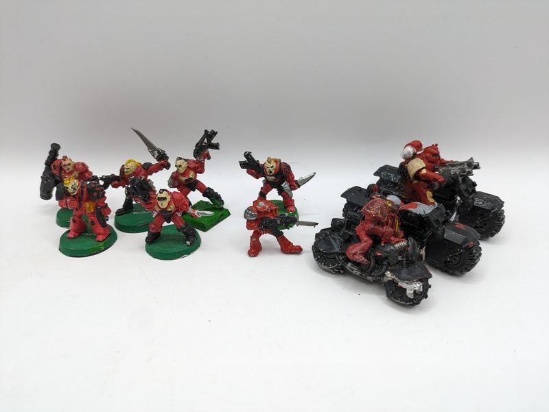 Warhammer 40k: Space Marine Rogue Trader Scouts and Bikes (AF033)