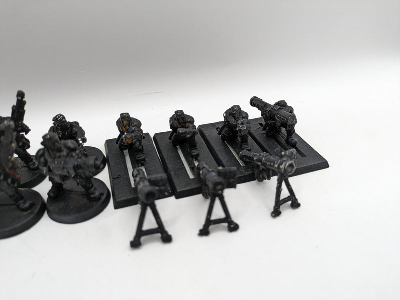 Warhammer 40k: Astra Militarum Metal Catachan Jungle Fighters Heavy Weapons (AF020)