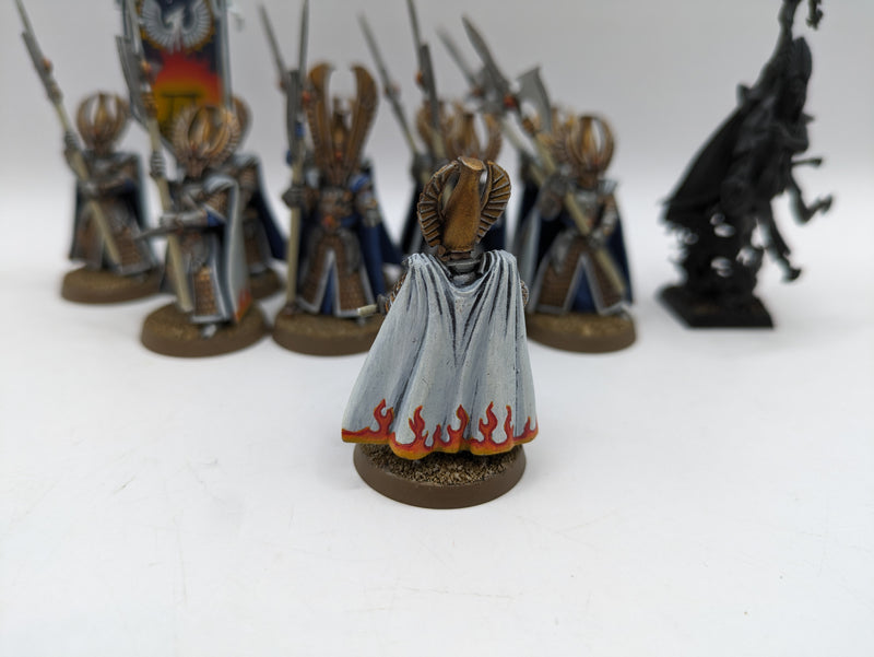 Warhammer Fantasy/Old World: High Elves Phoenix Guard and Mage - Well Painted (AT019)