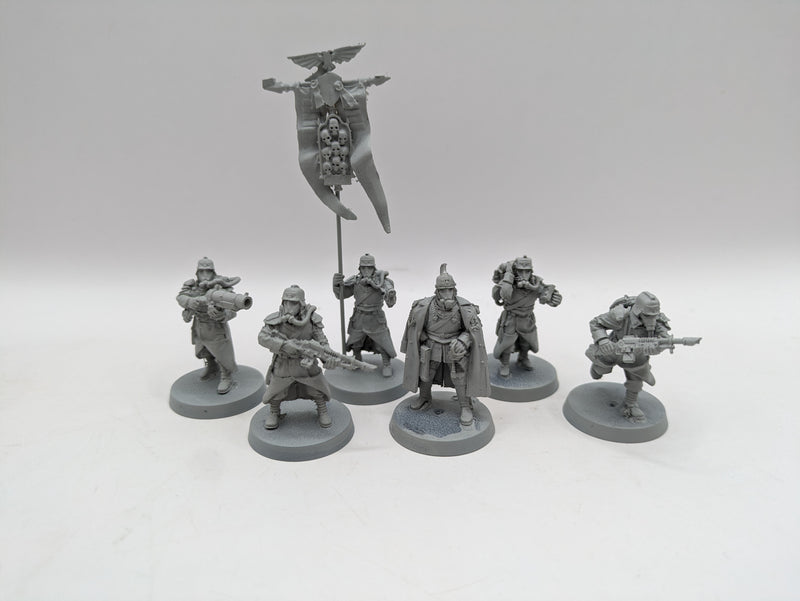 Warhammer 40k: Astra Militarum Forgeworld Death Korps of Krieg Command Squad (AZ210)