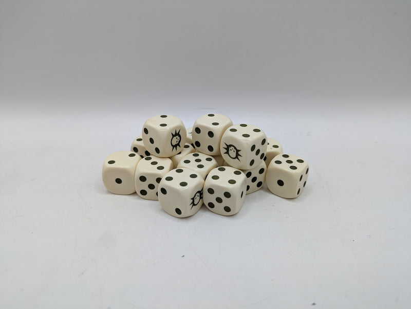 Warhammer 30/40k: Space Marine Deathguard Dice (AA162)