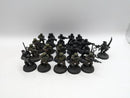 Warhammer 40k: Astra Militarum Cadian Shock Troops And Commissar (AJ079)