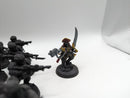 Warhammer 40k: Astra Militarum Cadian Shock Troops and Commissar (AZ240)