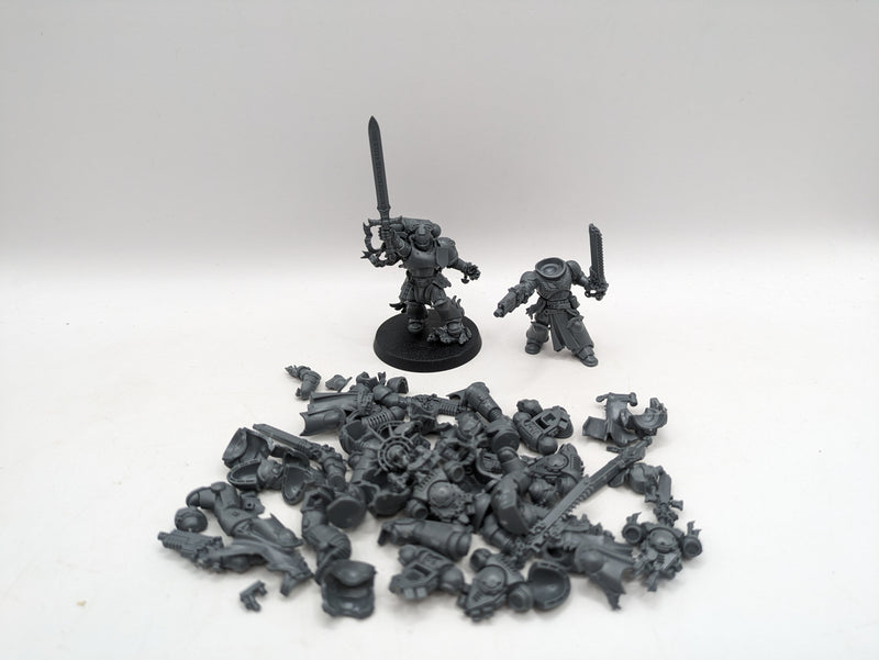 Warhammer 40k: Space Marines Black Templar Emperors Champion with Bits (BA170)