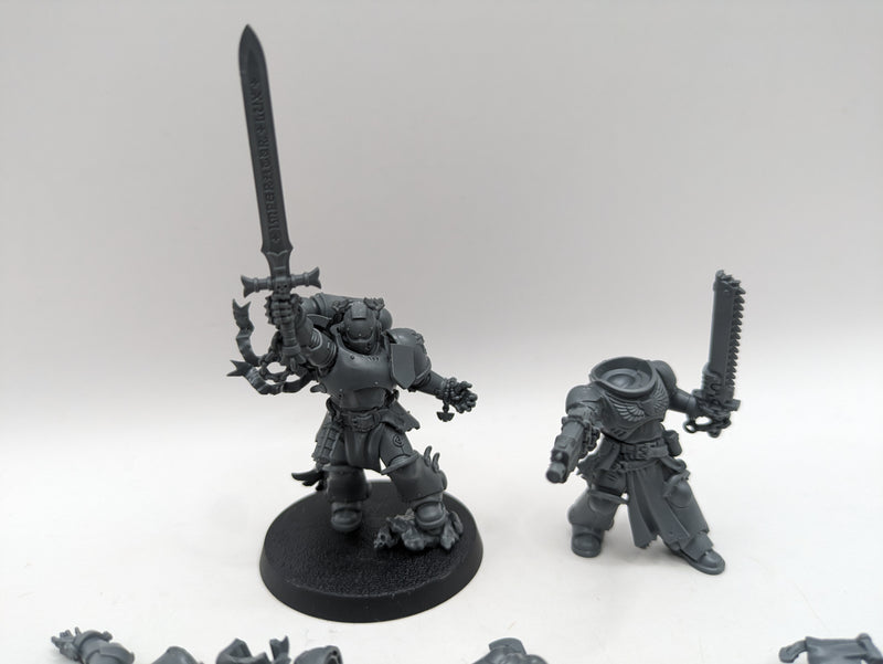 Warhammer 40k: Space Marines Black Templar Emperors Champion with Bits (BA170)