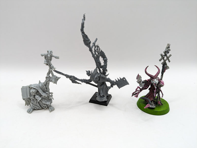 Age of Sigmar: Skaven Plague Priest, Clawlord and Grey Seer (AO023)