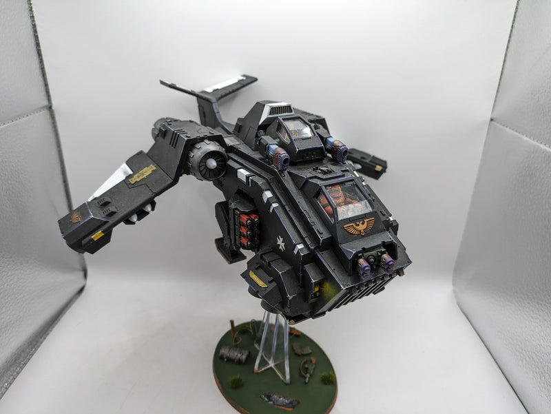 Warhammer 40k: Space Marine Black Templar Stormraven Gunship (AR005)