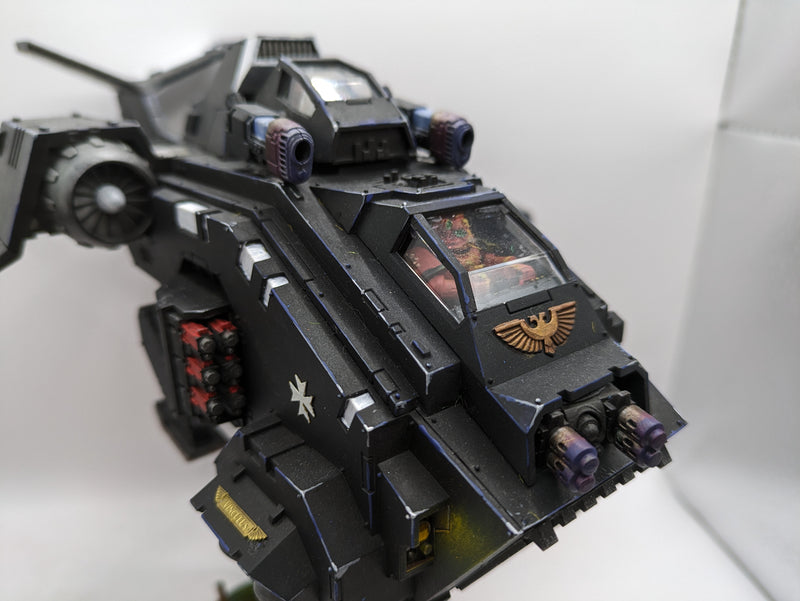 Warhammer 40k: Space Marine Black Templar Stormraven Gunship (AR005)