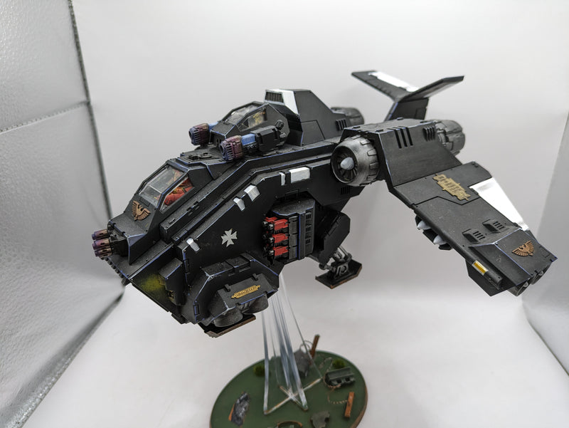 Warhammer 40k: Space Marine Black Templar Stormraven Gunship (AR005)