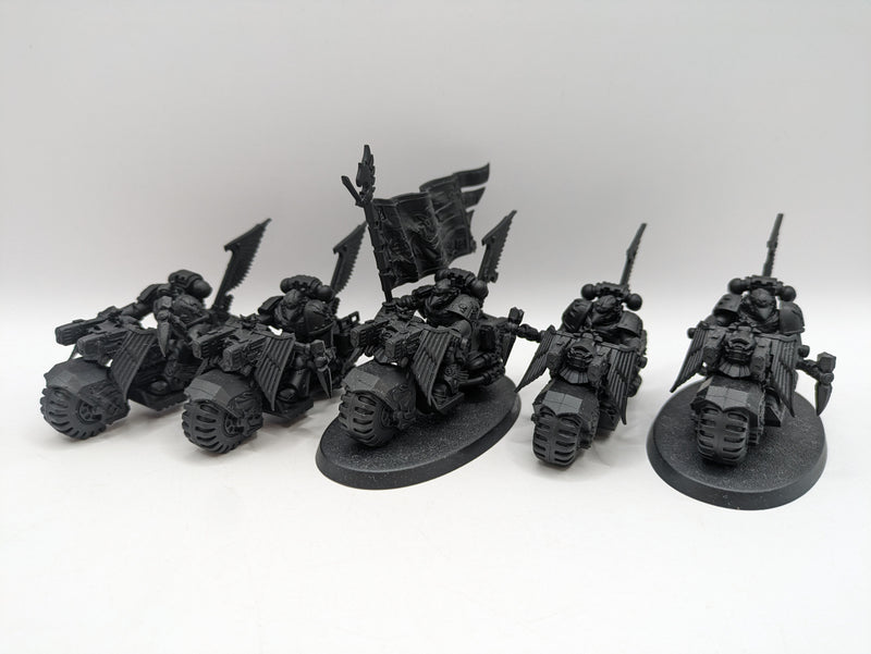 Warhammer 40k: Space Marine Dark Angel Ravenwing Bikes (AZ240)