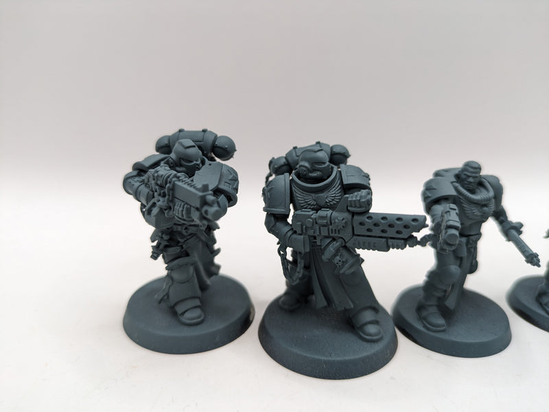 Warhammer 40k: Space Marine Black Templar Crusader Squad and Emperors Champion (AZ229)