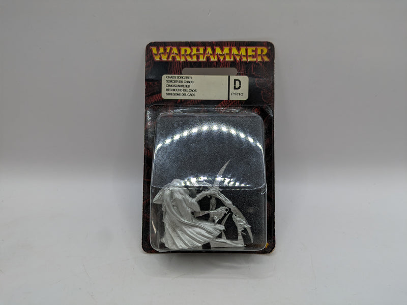 Warhammer Fantasy: Warriors of Chaos Metal Tzeentch Chaos Sorcerer OOP BNIB  (AW004)