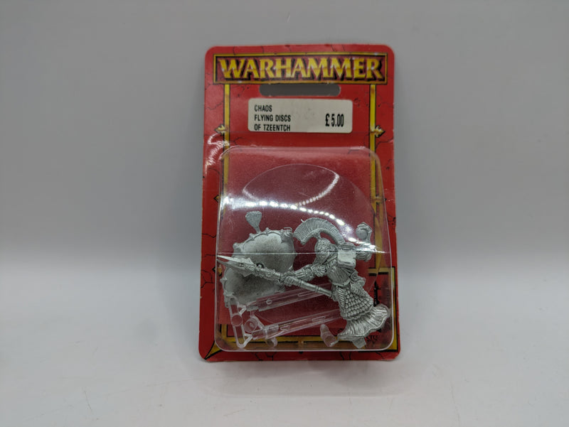 Warhammer Fantasy: Warriors of Chaos Champion Flying Disc of Tzeentch OOP BNIB (AJ041)