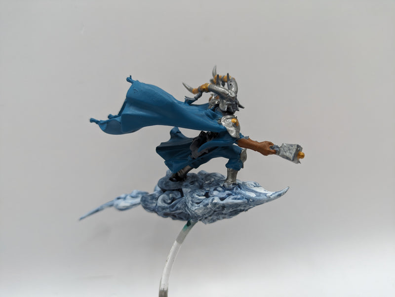 Age of Sigmar: Lumineth Realm-Lords Sevireth, Lord of the Seventh Wind and hurakan Windmage (AW014)