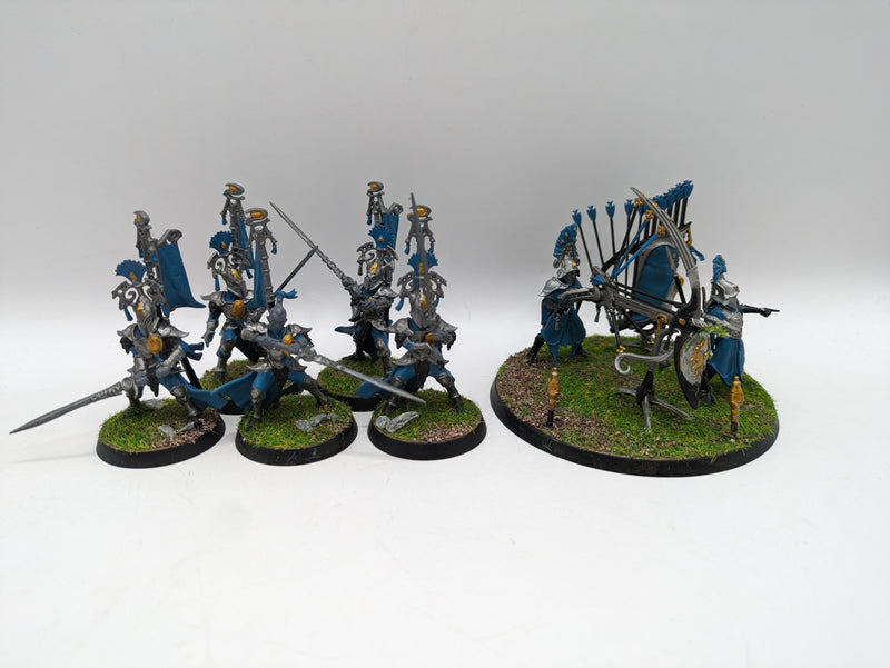 Age of Sigmar: Lumineth Realm-Lords Vanari Bladelords and Starshard Ballista (BC153)