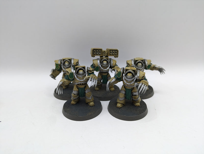 Warhammer 40k: Space Marine Dark Angels Cataphractii Terminators (AW155)