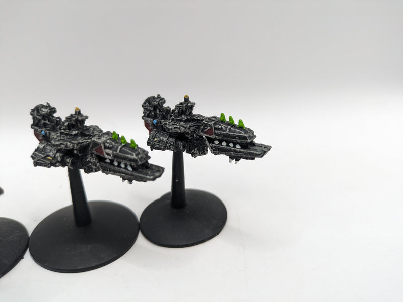 Warhammer 40k Battlefleet Gothic: Ork Onslaught Attack Ships (AD011)