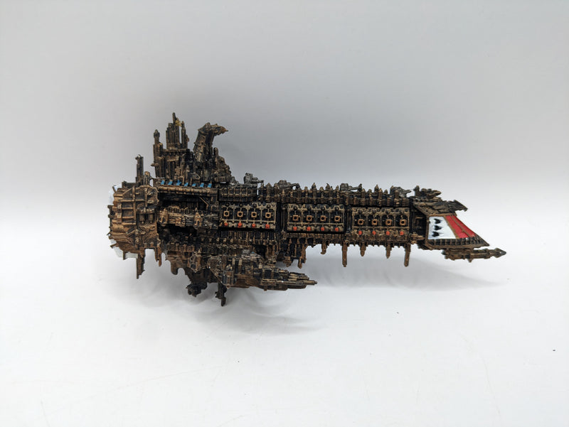 Warhammer 40k Battlefleet Gothic: Imperial Apocalypse Class Battleship Metal (AA009)