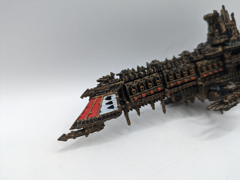 Warhammer 40k Battlefleet Gothic: Imperial Apocalypse Class Battleship Metal (AA009)