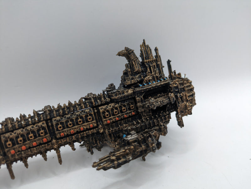 Warhammer 40k Battlefleet Gothic: Imperial Apocalypse Class Battleship Metal (AA009)