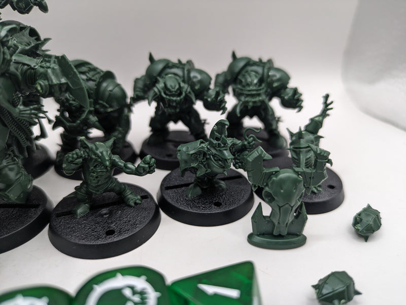 Blood Bowl: Black Orc Team with Troll and Varag (AW172)
