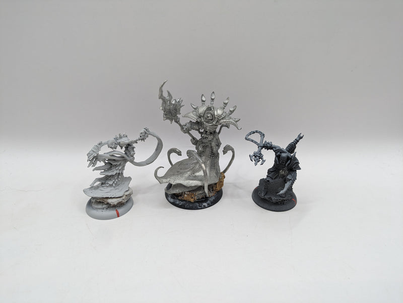 Privateer Press Warmachine: Cryx Skarlock Thrall, Aiakos and Lich Lord Asphyxious (AF014)