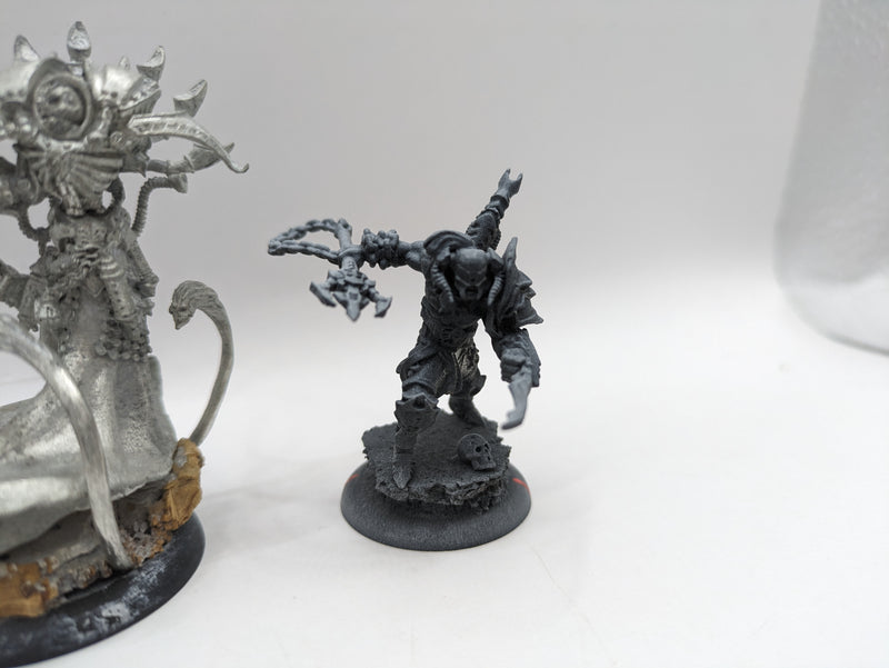 Privateer Press Warmachine: Cryx Skarlock Thrall, Aiakos and Lich Lord Asphyxious (AF014)